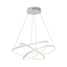 Load image into Gallery viewer, Twisted LED Pendant Light in 24.5-Inch.