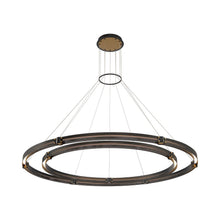 Load image into Gallery viewer, Admiral LED Double Ring Chandelier.