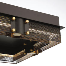 Load image into Gallery viewer, Admiral LED Flush Mount Ceiling Light in Detail.