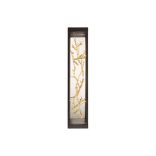 Load image into Gallery viewer, Aerie LED Wall Light in Bronze/Gold (Medium).