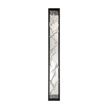 Load image into Gallery viewer, Aerie LED Wall Light in Black/Silver (Large).