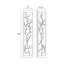 Load image into Gallery viewer, Aerie LED Wall Light - line drawing.