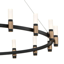 Load image into Gallery viewer, Albany LED Ring Chandelier in Detail.
