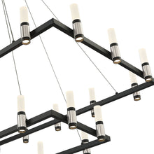 Load image into Gallery viewer, Altamont LED Rectangular Chandelier in Detail.