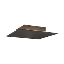Load image into Gallery viewer, Annette LED Flushmount Ceiling Light in Satin Black.