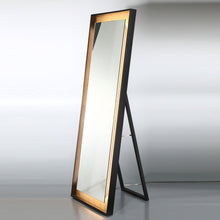 Load image into Gallery viewer, Anya LED Freestanding Mirror in Detail.