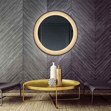 Load image into Gallery viewer, Anya LED Round Mirror in living room.