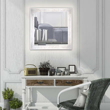 Load image into Gallery viewer, Anya LED Square Mirror in living room.