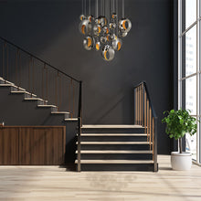 Load image into Gallery viewer, Arlington LED Multi Light Pendant Light in living room.