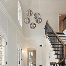 Load image into Gallery viewer, Atomo LED Multi Light Pendant Light in living room.