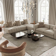 Load image into Gallery viewer, Barletta LED Multi Light Pendant Light in living room.