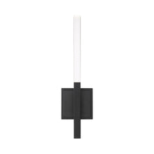 Load image into Gallery viewer, Benicio LED Wall Light in Matt Black (1-Light).