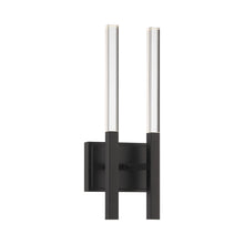 Load image into Gallery viewer, Benicio LED Wall Light in Matt Black (2-Light).