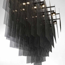 Load image into Gallery viewer, Bloomfield Oval LED Chandelier in Detail.