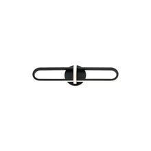 Load image into Gallery viewer, Botton LED Vanity Wall Light in Matte Black (Small).