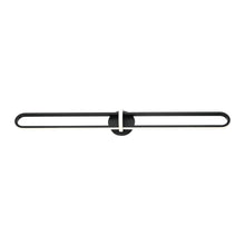 Load image into Gallery viewer, Botton LED Vanity Wall Light in Matte Black (Large).