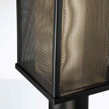 Load image into Gallery viewer, Brama Outdoor LED Post Light in Detail.