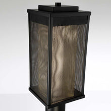Load image into Gallery viewer, Brama Outdoor LED Post Light in Detail.