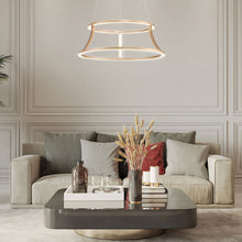 Load image into Gallery viewer, Cadoux LED Chandelier in living room.