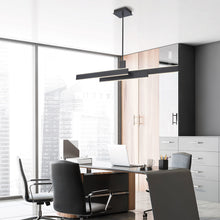 Load image into Gallery viewer, Cameno LED Linear Pendant Light in living room.