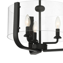 Load image into Gallery viewer, Campisi Semi Flush Mount Ceiling Light in Detail.