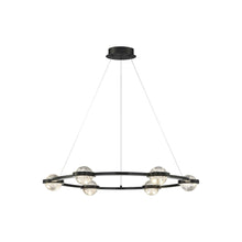 Load image into Gallery viewer, Circolo LED Ring Chandelier in Detail.