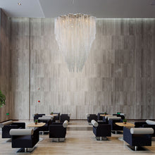Load image into Gallery viewer, Cohen Chandelier in living room.