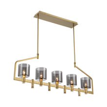 Load image into Gallery viewer, Decato Linear Pendant Light in Detail.