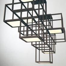 Load image into Gallery viewer, Ferro LED Linear Pendant Light in Detail.