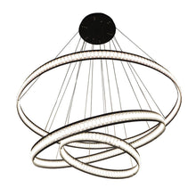 Load image into Gallery viewer, Forster LED Multi Tier Chandelier in Detail.