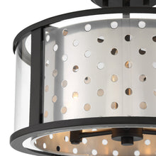 Load image into Gallery viewer, Grado Semi Flush Mount Ceiling Light in Detail.