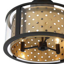 Load image into Gallery viewer, Grado Semi Flush Mount Ceiling Light in Detail.