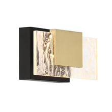 Load image into Gallery viewer, Kasha LED Bath Wall Light in Detail.