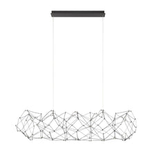 Load image into Gallery viewer, Leonardelli LED Chandelier in Dark Chrome (Large).