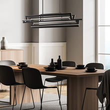 Load image into Gallery viewer, Livra LED Linear Pendant Light in Dining room.