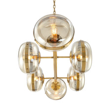 Load image into Gallery viewer, Nottingham Oval Chandelier in Detail.