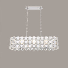 Load image into Gallery viewer, Perrene Linear Pendant Light in Detail.