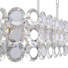 Load image into Gallery viewer, Perrene Linear Pendant Light in Detail.