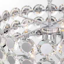 Load image into Gallery viewer, Perrene Multi Tier Chandelier in Detail.
