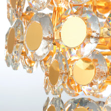 Load image into Gallery viewer, Perrene Multi Tier Chandelier in Detail.
