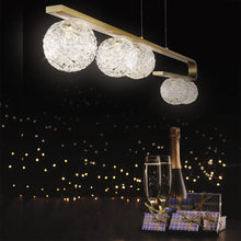 Load image into Gallery viewer, Phillimore LED Linear Pendant Light in Detail.
