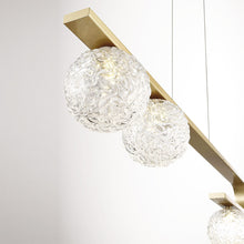 Load image into Gallery viewer, Phillimore LED Linear Pendant Light in Detail.