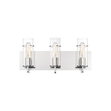 Load image into Gallery viewer, Pista Vanity Wall Light in Chrome (3-Light).