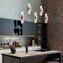 Load image into Gallery viewer, Rola LED Multi Light Pendant Light in kitchen.