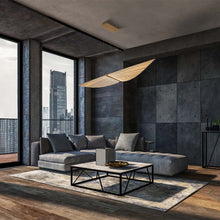 Load image into Gallery viewer, Seraph LED Linear Pendant Light in living room.