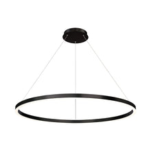 Load image into Gallery viewer, Spunto LED Chandelier in Matte Black (Medium).