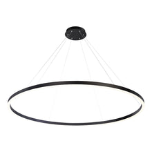 Load image into Gallery viewer, Spunto LED Chandelier in Matte Black (Large).
