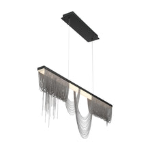 Load image into Gallery viewer, Tenda LED Linear Pendant Light in Detail.