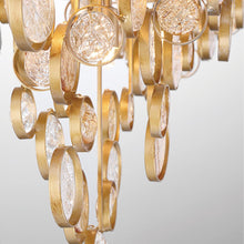 Load image into Gallery viewer, Trento Linear Chandelier in Detail.