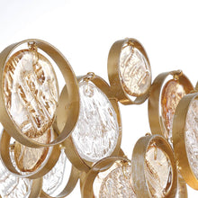 Load image into Gallery viewer, Trento Linear Chandelier in Detail.